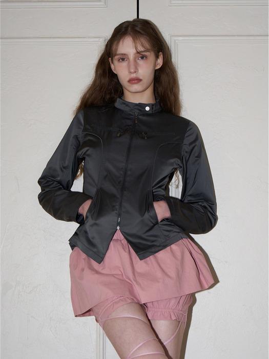 Flared jacket (charcoal)