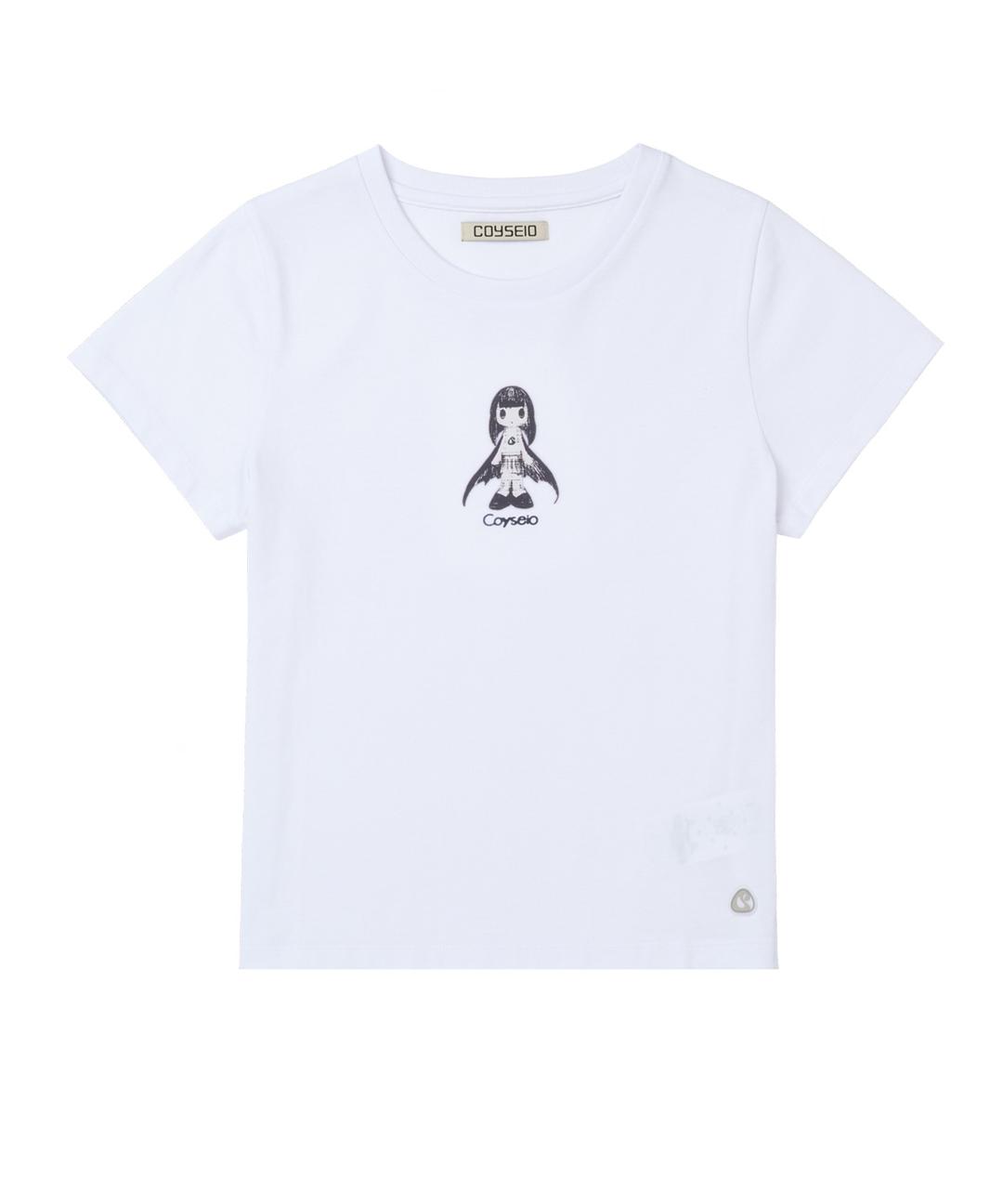 LEGNA CHARACTER T-SHIRTS WHITE