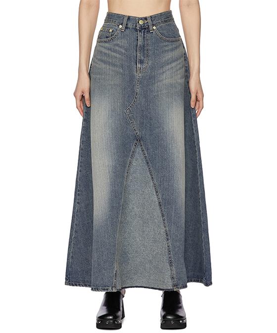 하입 맥시 롱 스커트