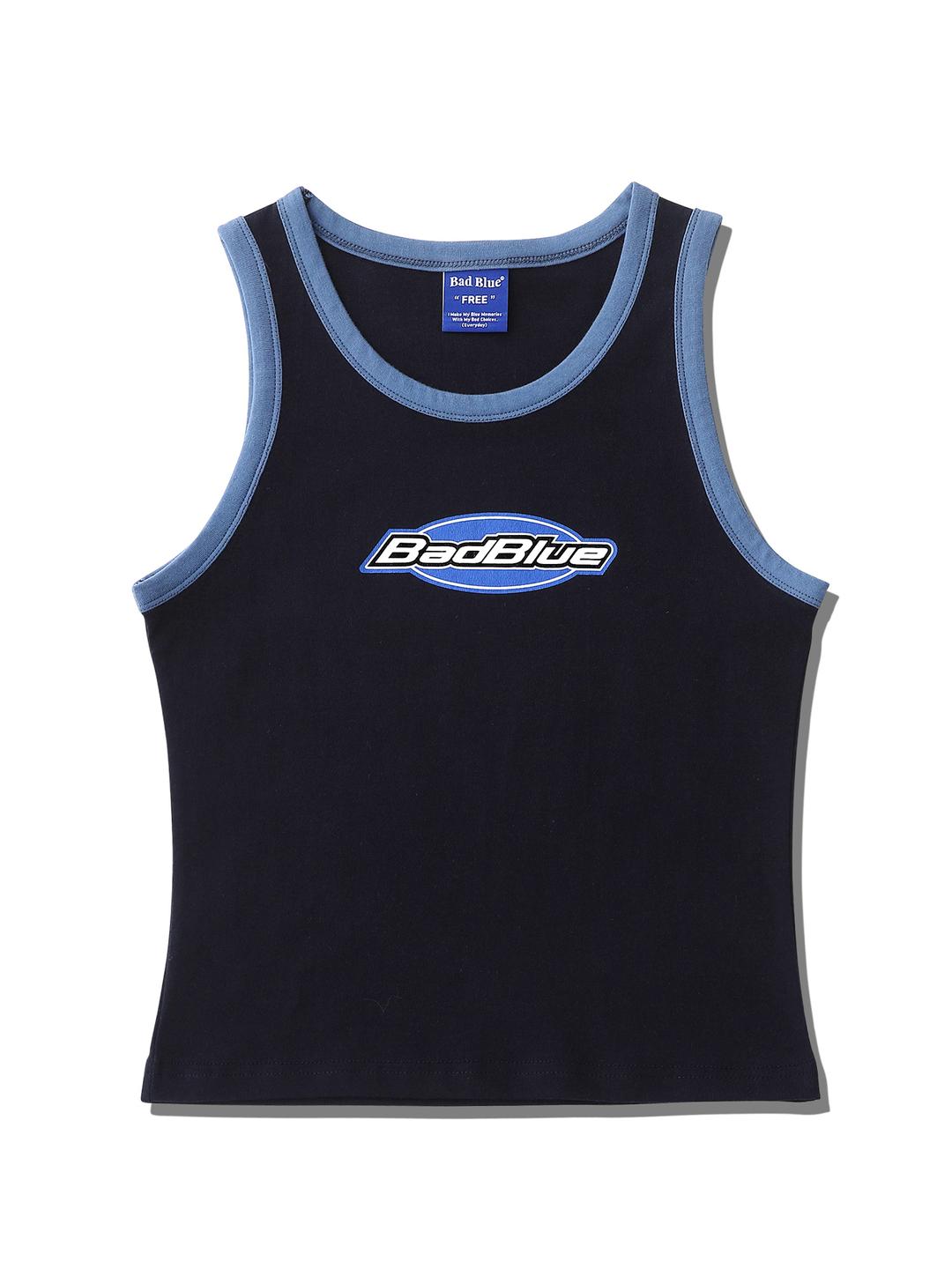 Circle Sleeveless Navy