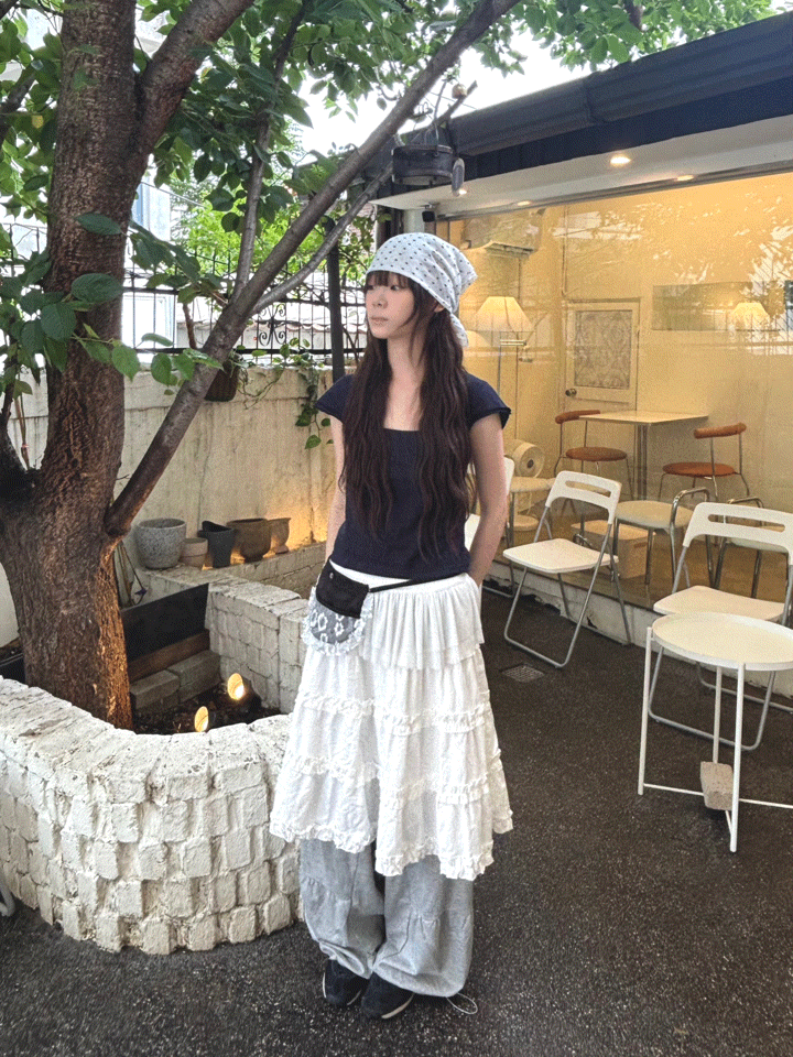 square garden t-shirt