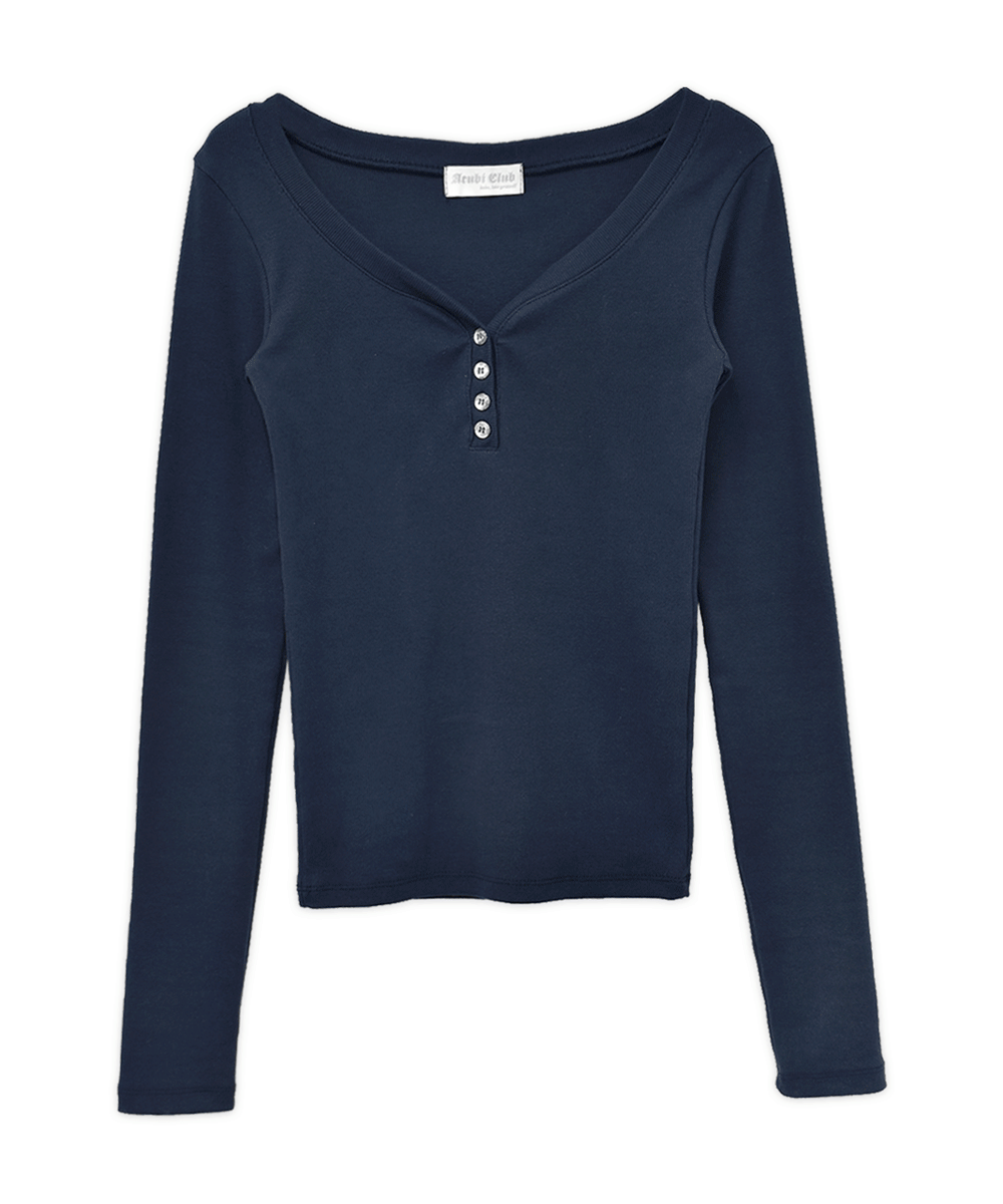 [ACUBI CLUB] dio button golgi tee (4colors)