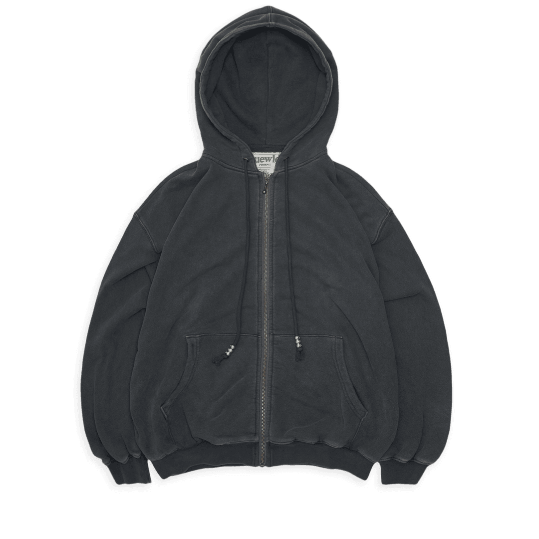 Tuewid embroidery pistis cross zip-up