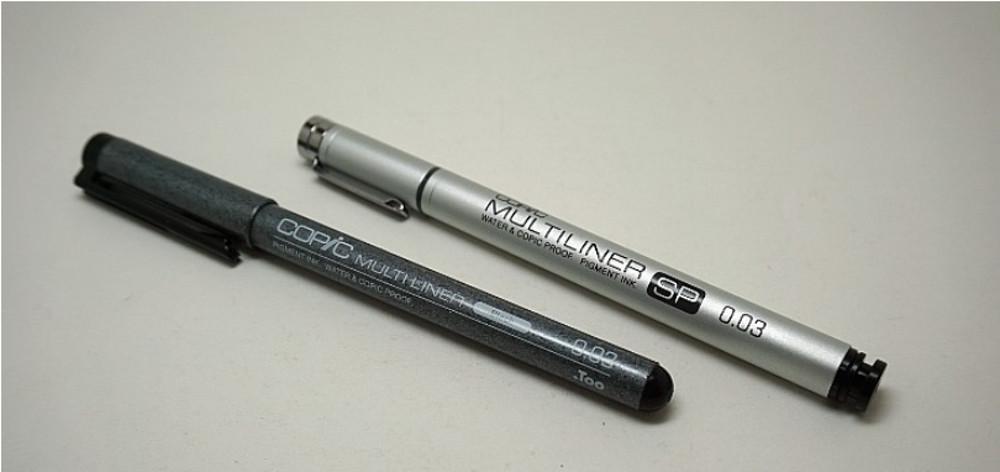 [COPIC] 코픽 멀티라이너 0.03mm 건담 먹선펜 (UV cut)