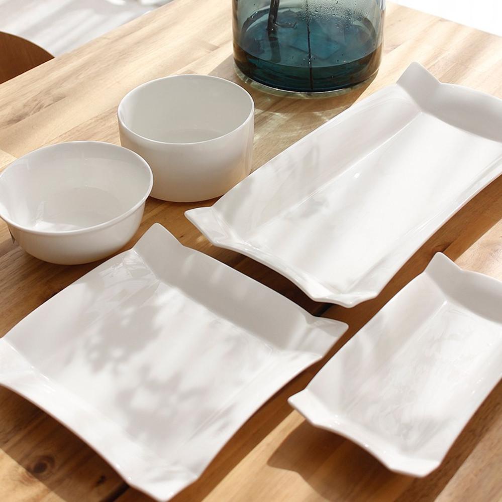 윌맥스 에밀리 화이트 플레이팅 시리즈 밥공기 파스타 스테이크 브런치 앞 접시 예쁜그릇