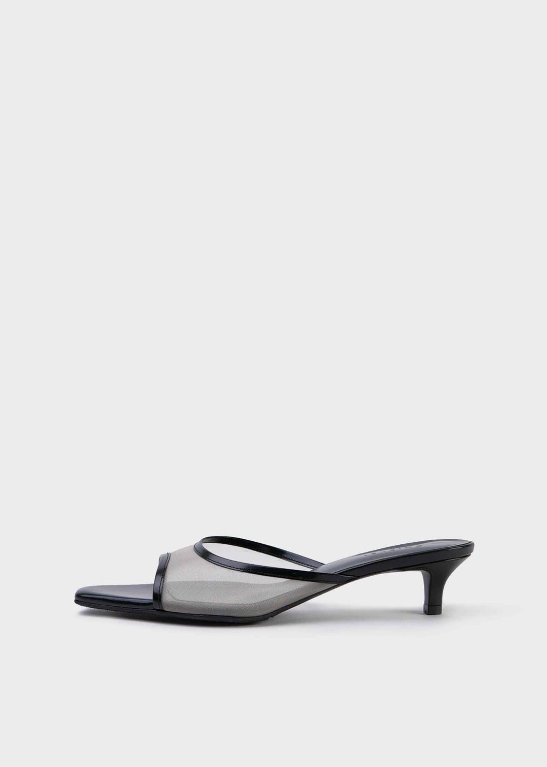 SHEER MARGOT MULE [C5S04BK]