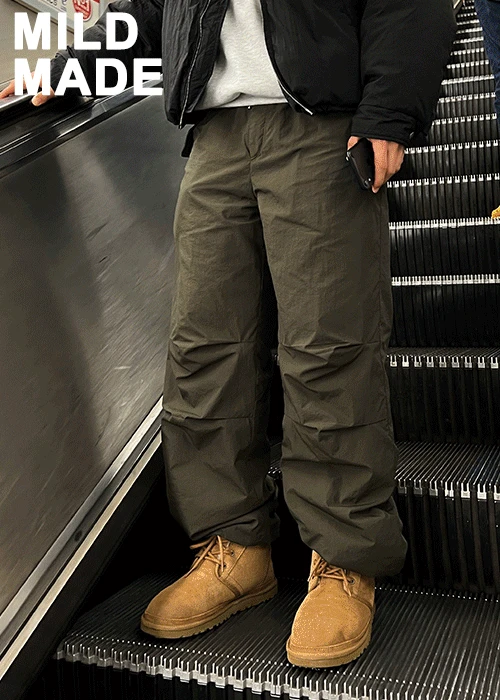 (MILD MADE)MD.043-Winter padded pants 3colors (화이트 당일출고)