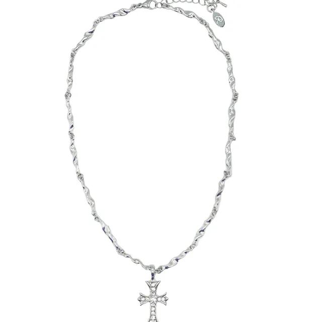 [✨20%쿠폰✨][💖포인트][🎁New신상 풀패키지] Cross pendant Necklace