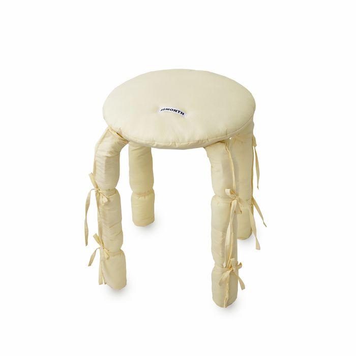 ribbon stool (lemon)