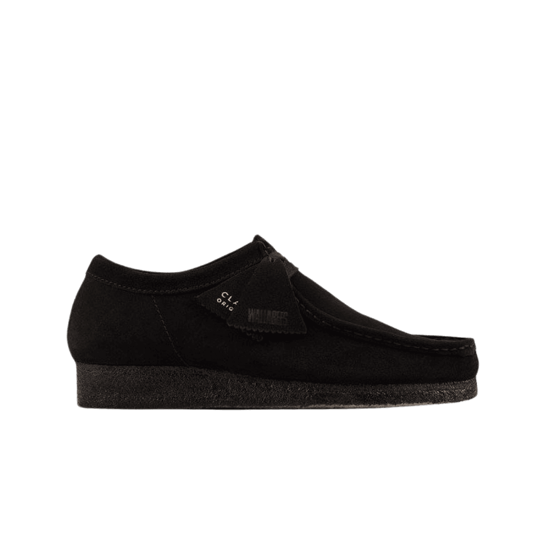 Clarks Wallabee Black Suede