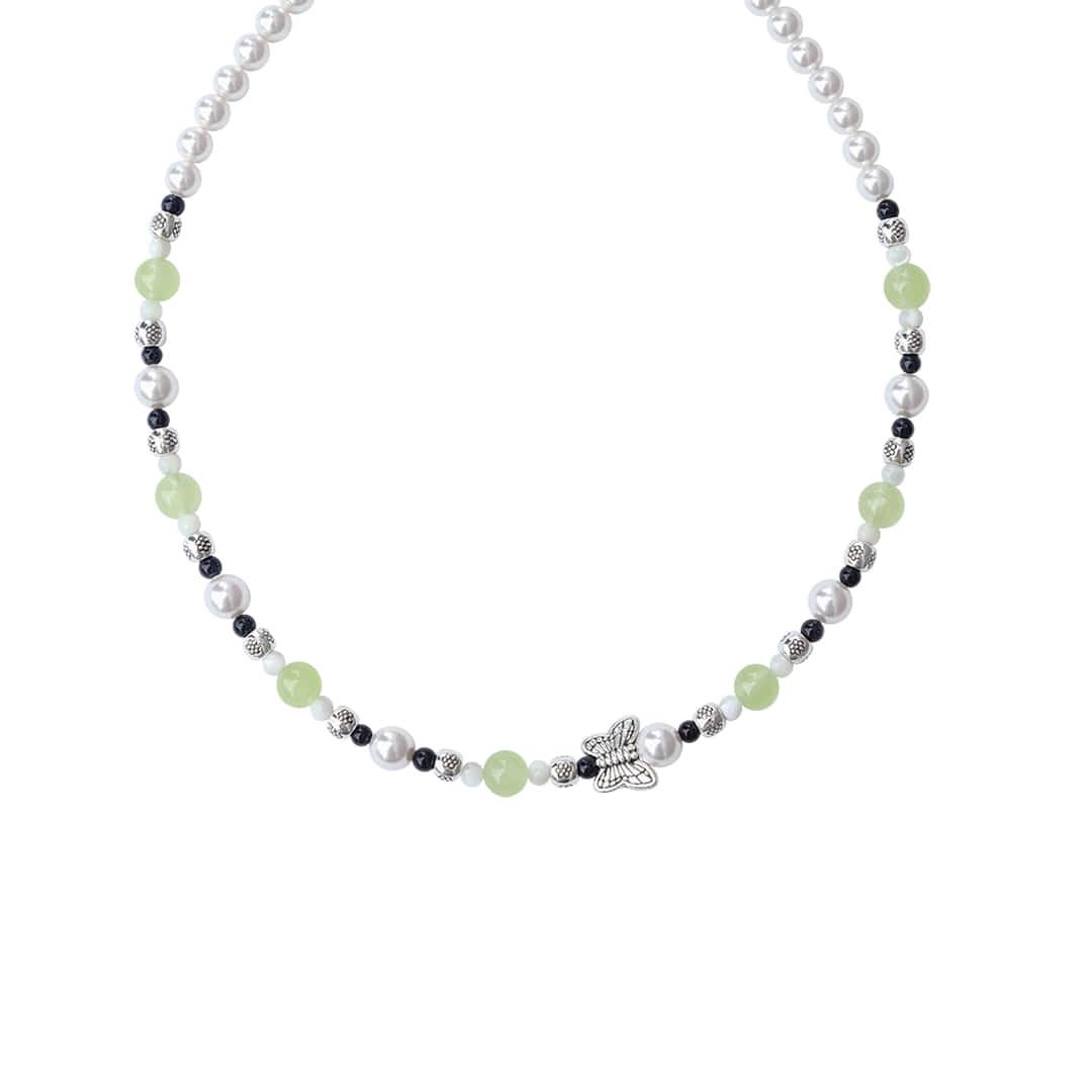 butterfly bloom necklace