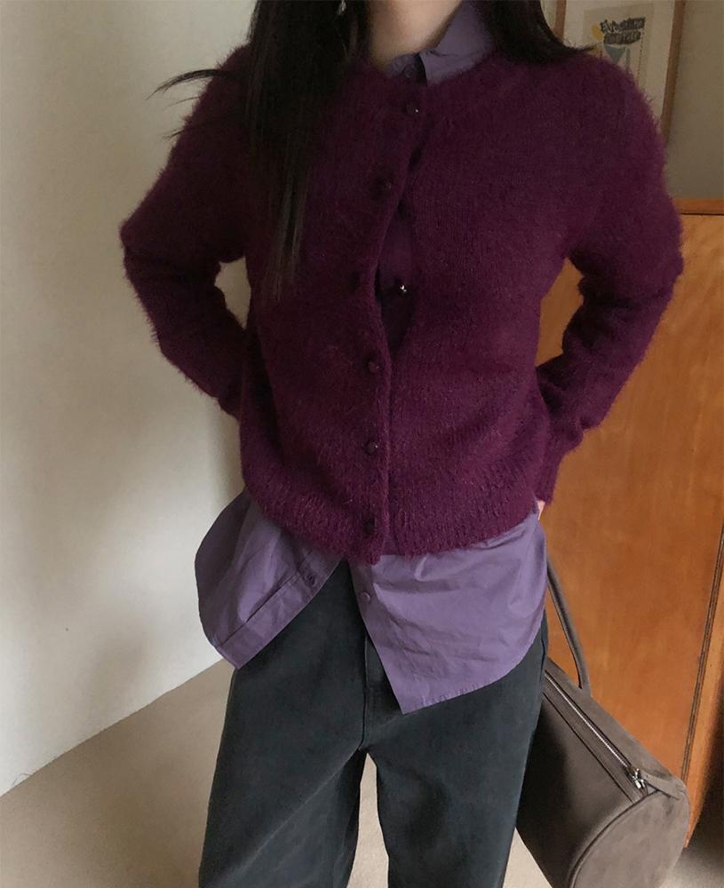 Plum Cardigan (2colors)