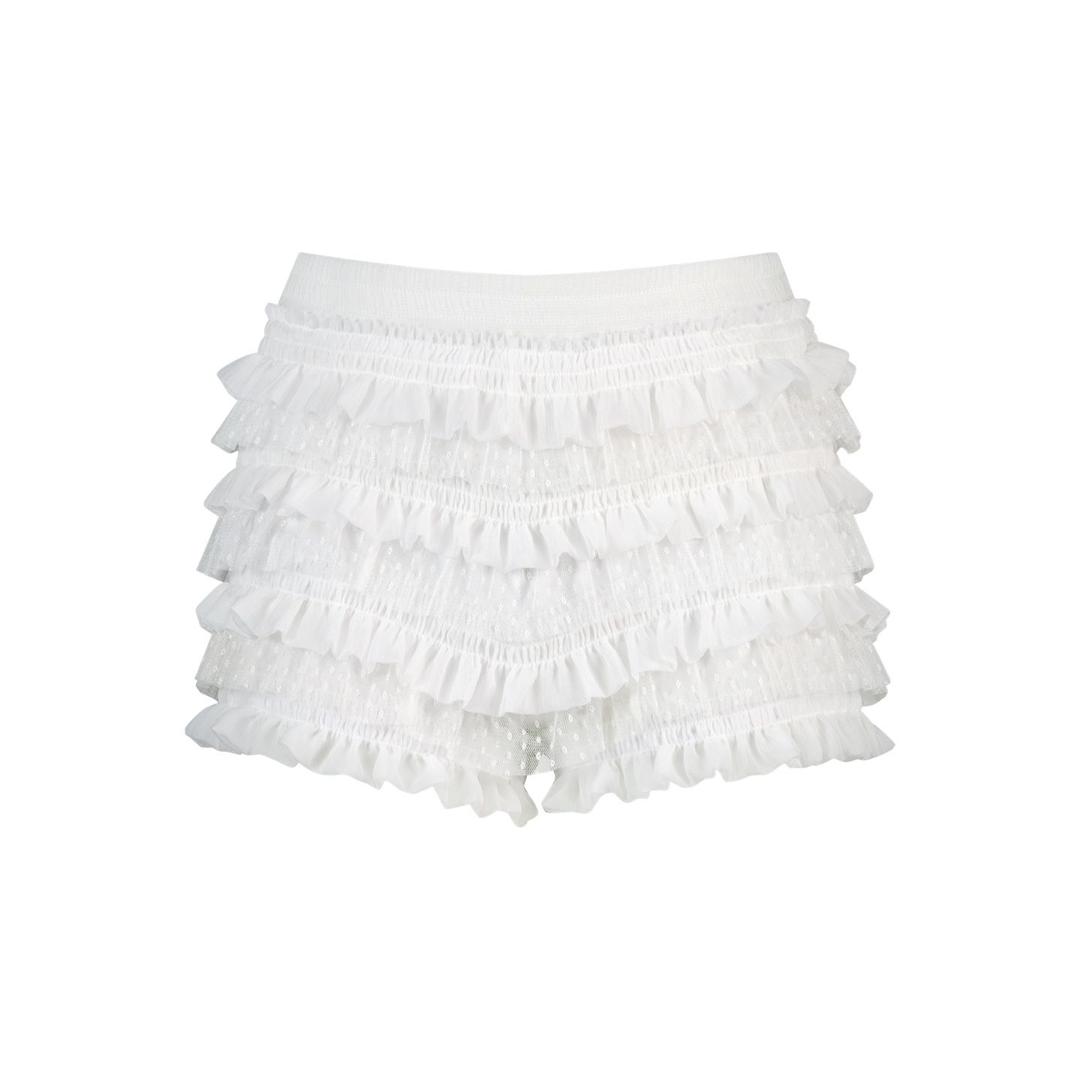 [OFTHEWHOLEHOUSE] [콘텐츠 촬영용 특별 할인]  Pong Shorts - White