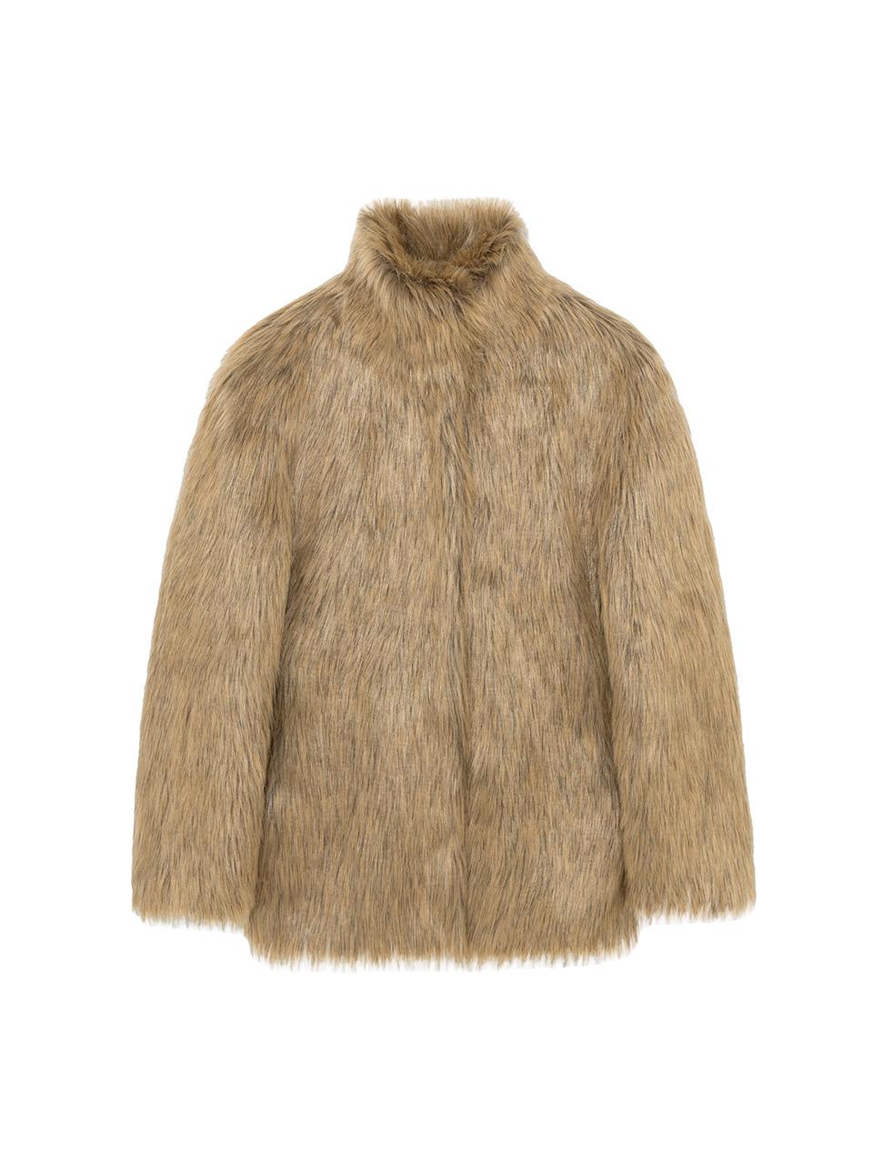 Bold Fur Jacket Mocha