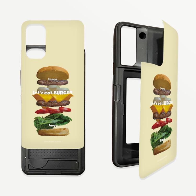 햄버거 아이폰13 12 11 8 7 SE2 갤럭시노트20 갤럭시S21 카드케이스