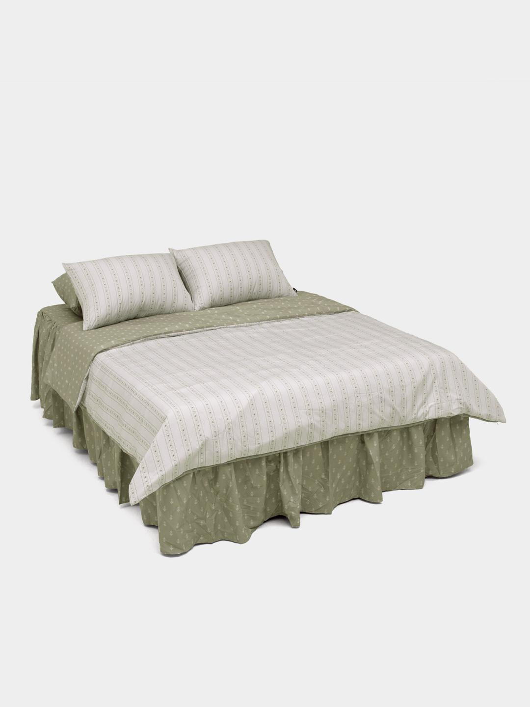 논더스트 플레르 이불커버 - 그린