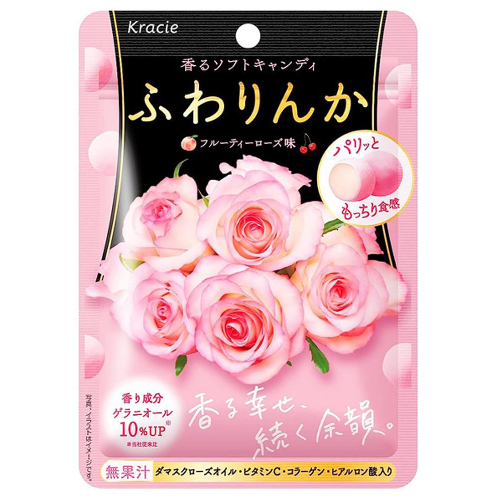 일본 크라시에 후와링카 장미캔디 뷰티 후르티로즈 35g