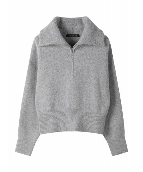 포그니 반집업 데일리 여성 니트 (TV4KP033L0)