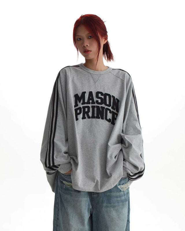 MASONPRINCE 래글런 로고 롱슬리브 (6 컬러)