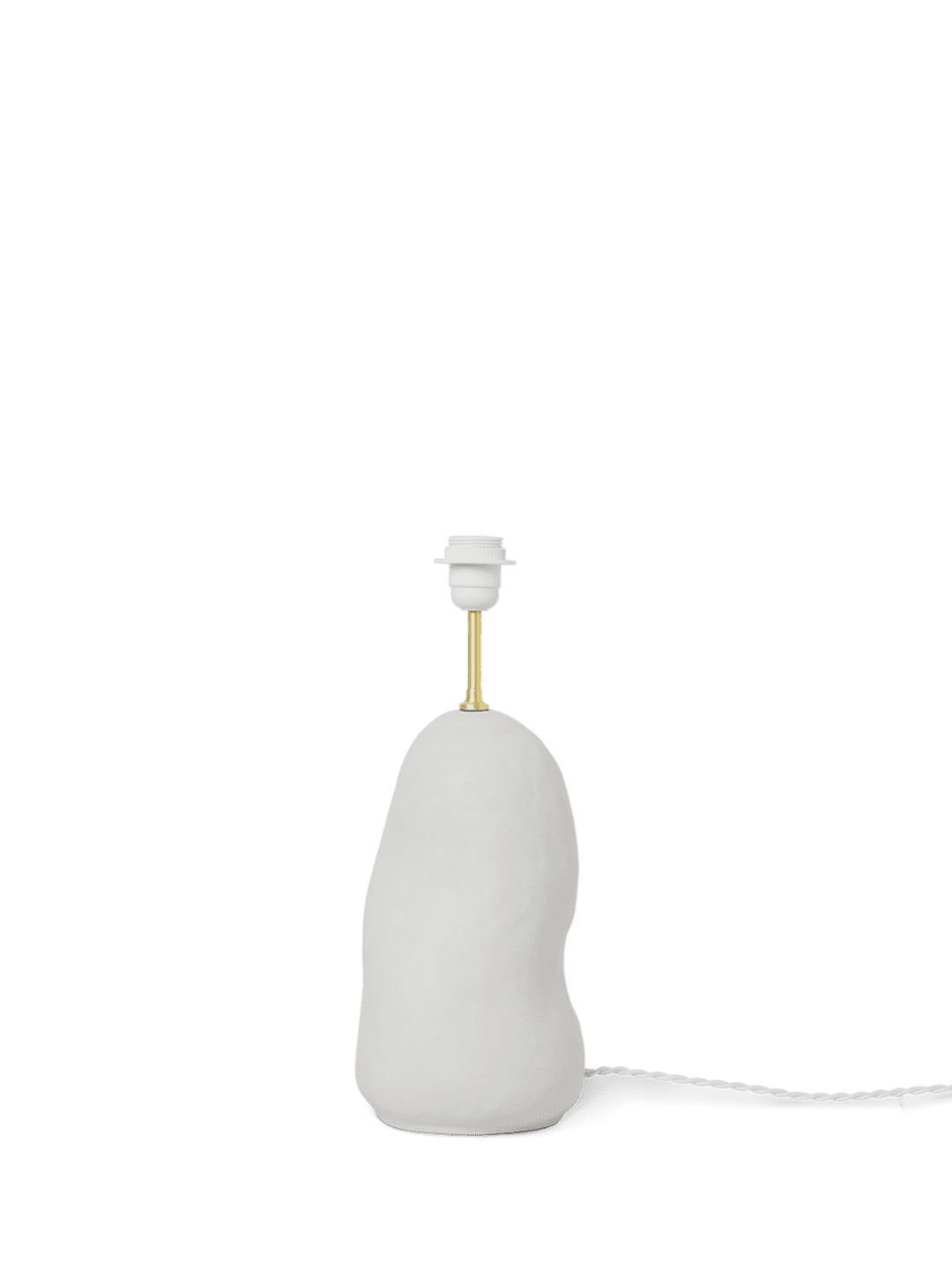 Hebe Lamp Base Medium - Off-White