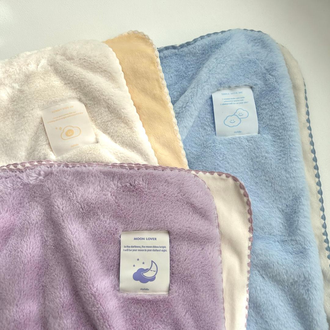 투톤 FUR 담요 3종