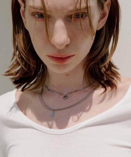 투 체인 목걸이