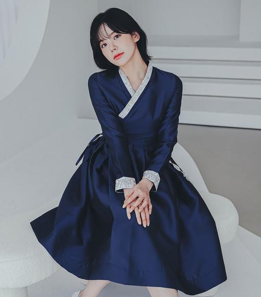생활한복 소녀 한복원피스