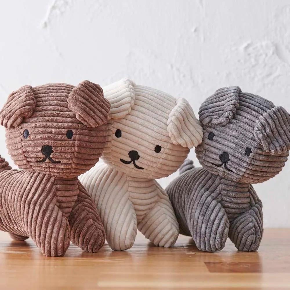 본톤토이즈 스냅피 미피 코듀로이 강아지 봉제인형 25cm 일본 정품