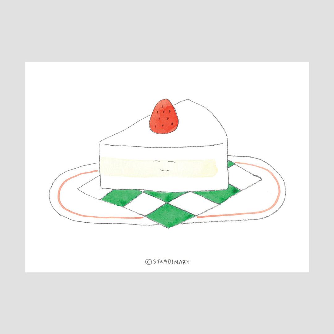 쇼트케이크 엽서