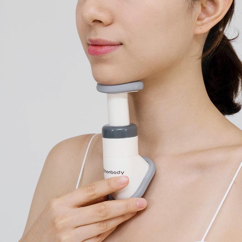 혼바디 슬리머 얼굴운동기 안면비대칭 이중턱 목주름 개선