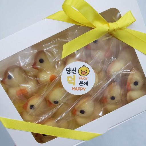 🐤미니오리마들렌12개한세트 🐣스티커무료