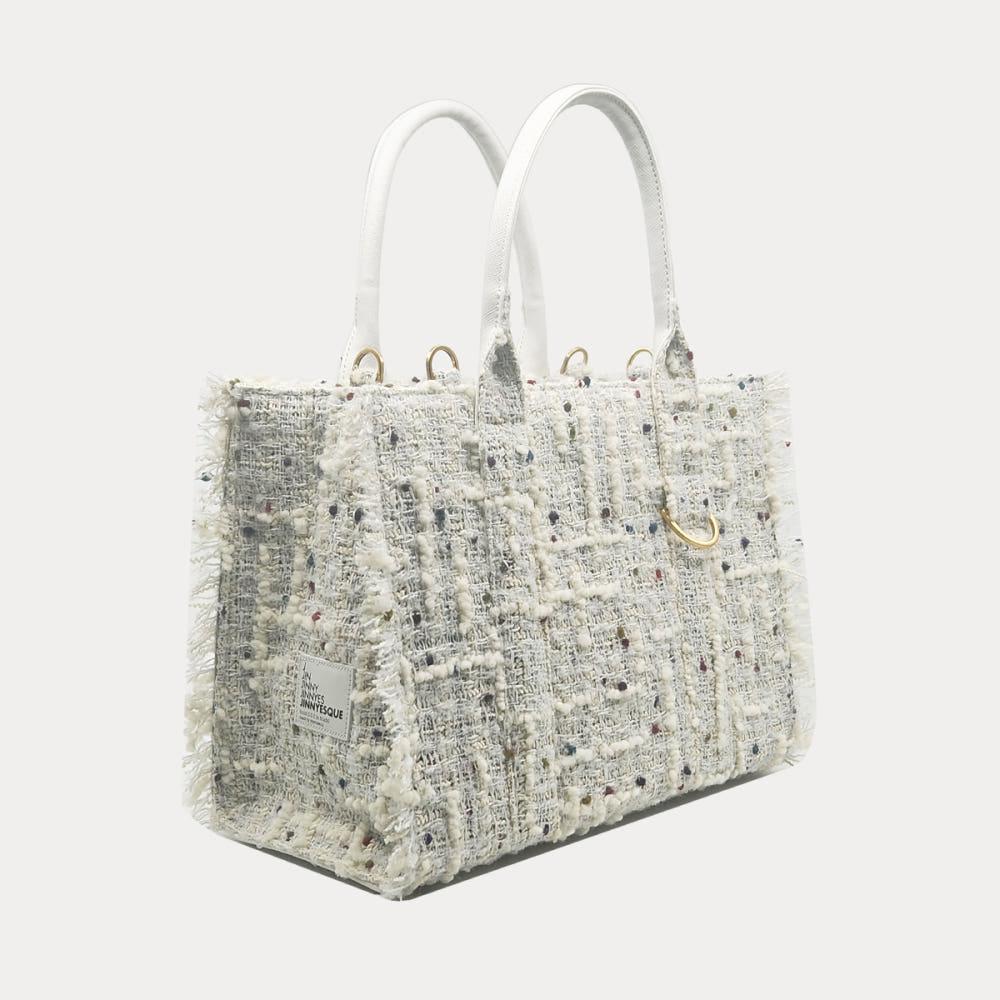 지니에스크 푸들백 스퀘어 사각 토트백 M