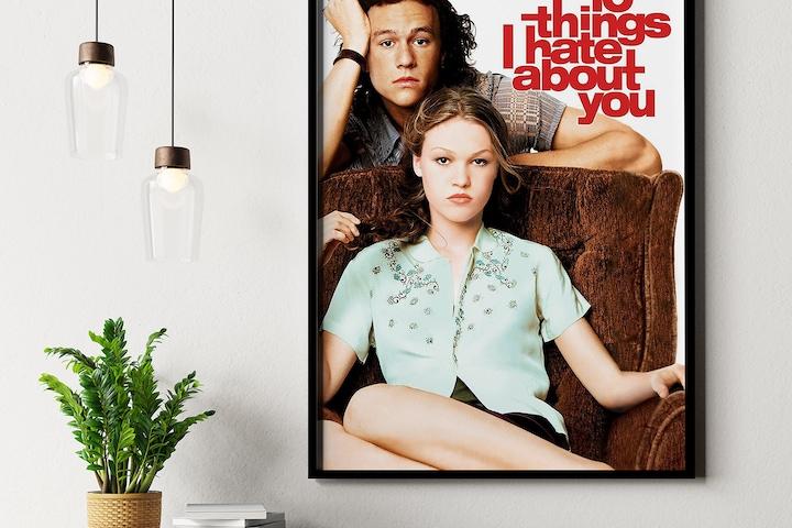 내가널사랑할수없는10가지이유 영화 포스터 브로마이드 액자