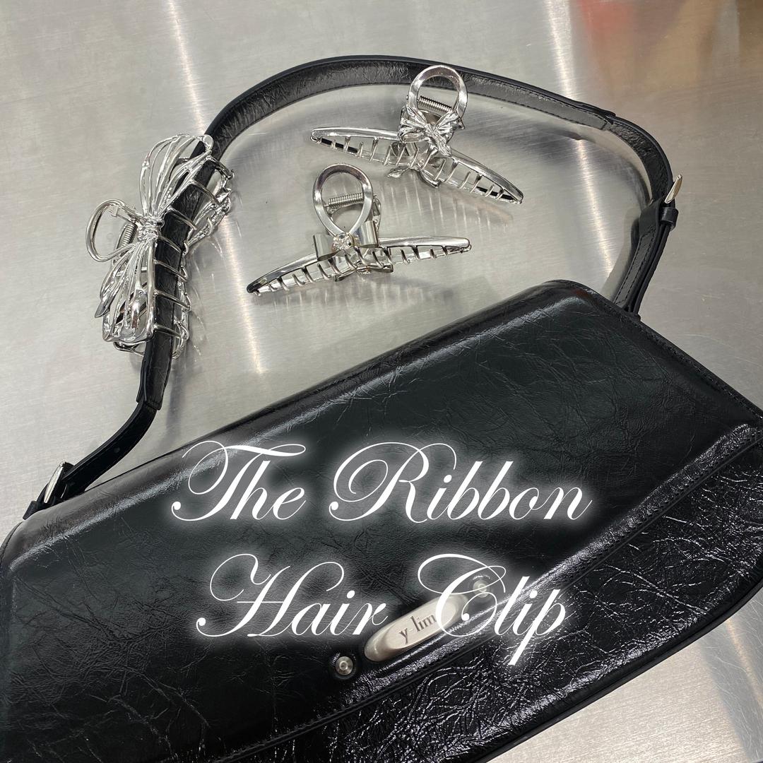 Ribbon 메탈 헤어 집게 (3 types)