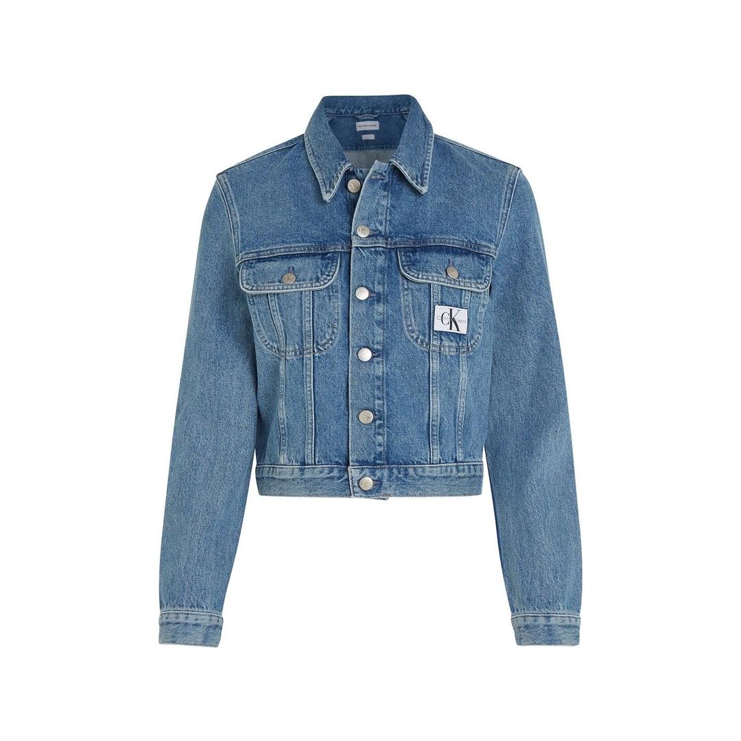 크롭 데님 자켓 라이트 CKJ Cropped 90s Denim Jacket Denim Light 63205418