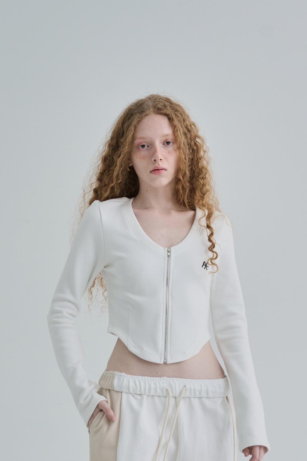 Iconic Zip-up / Ivory
