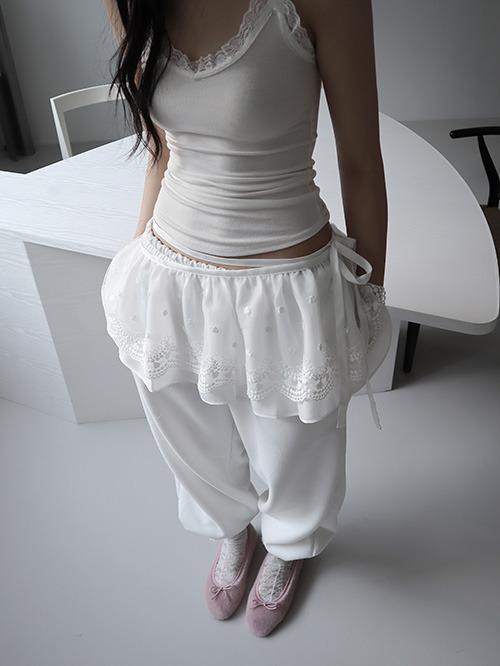 chiffon wrap skirt