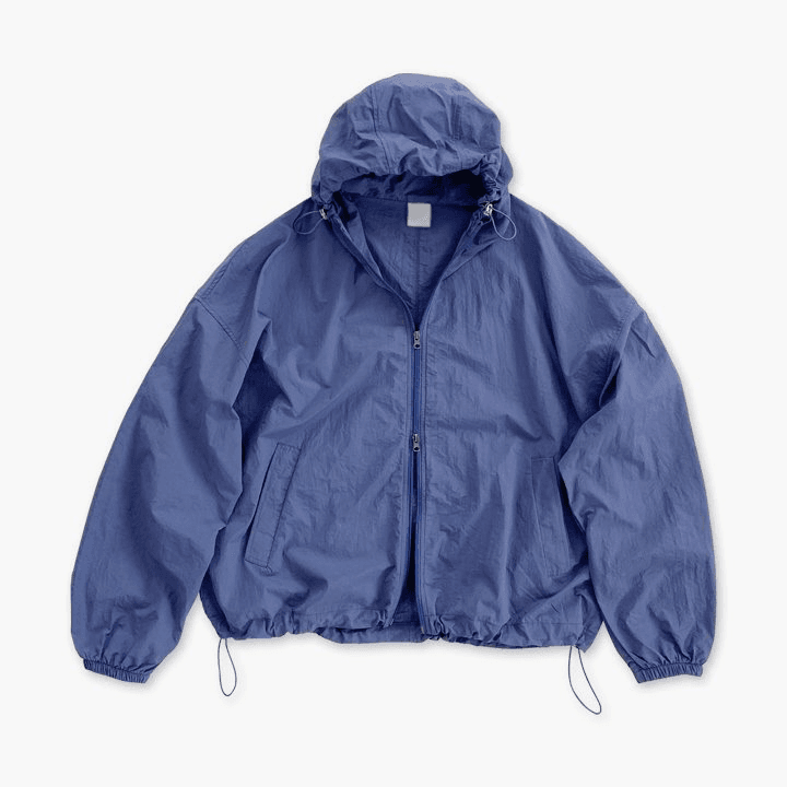 무드무디 고프코어 후드 바람막이 자켓 / 남여공용