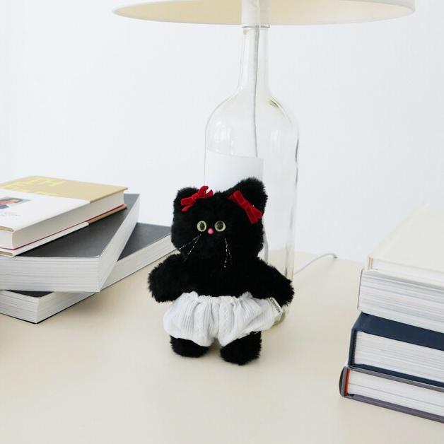 Cosymosy Custom Cat Keyring - Black