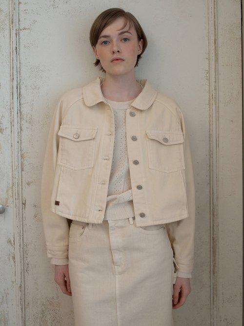 오더먼트 바이 보카바카(OTHEMENT BY VOCAVACA)  Denim Crop Shirt Jacket VC2433JK301M - 사이즈 & 후기 | 무신사