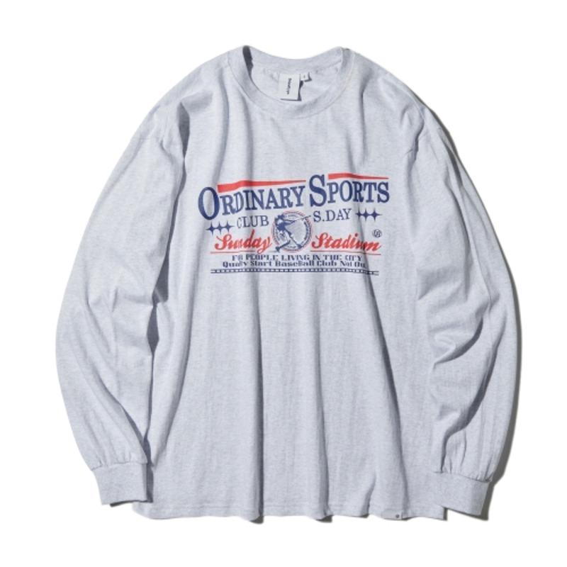 Ordinary Graphic Long Sleeve_Light Melange_LT461