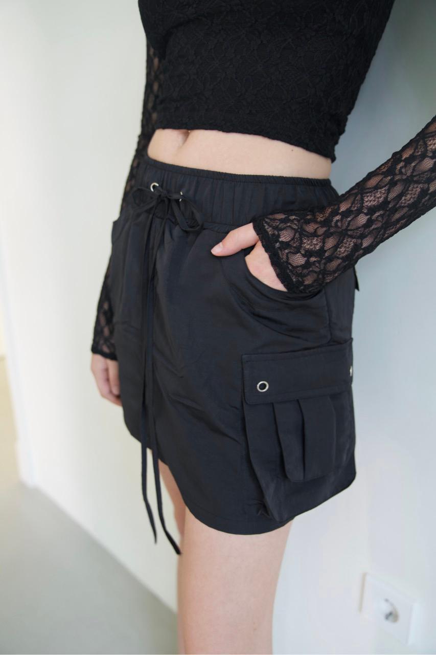 NYLON CARGO SK (BK)