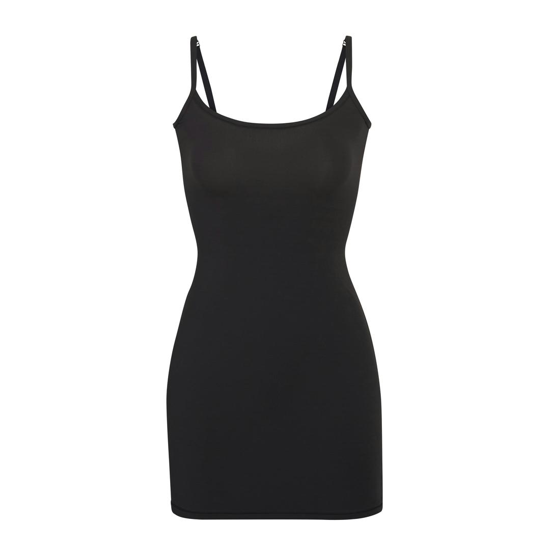 FITS EVERYBODY SLIP DRESS | ONYX