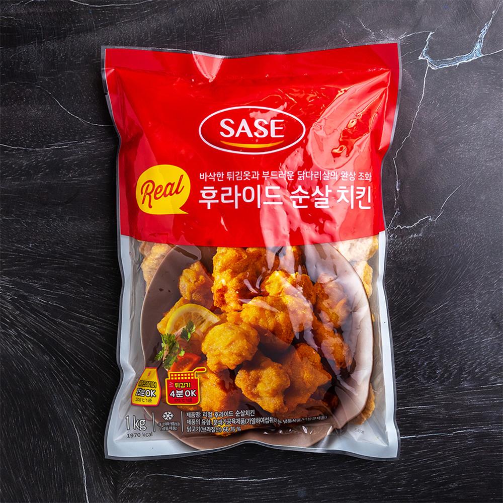 사세 리얼 후라이드 순살치킨 1kg 가라아게 가라게