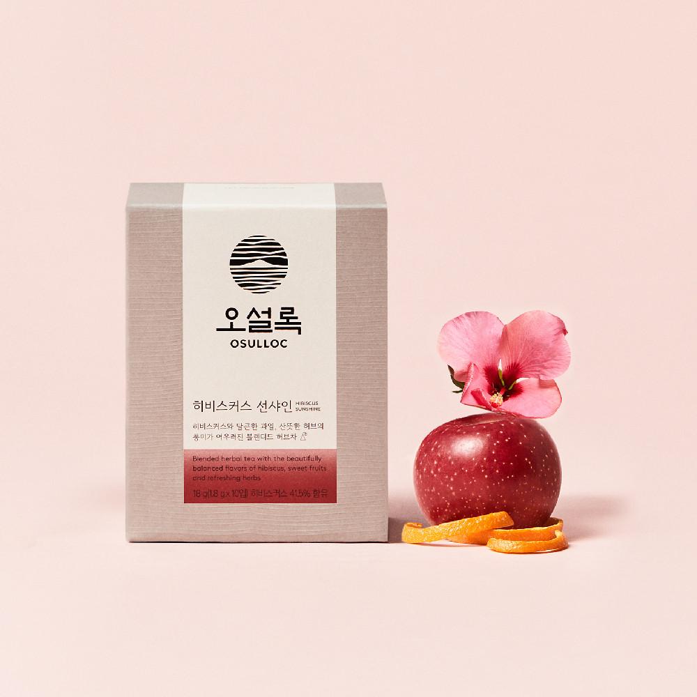 [본사직영]오설록 '굿나잇' 히비스커스 선샤인 10입 피라미드 티백 [원산지:상세설명에 표시]
