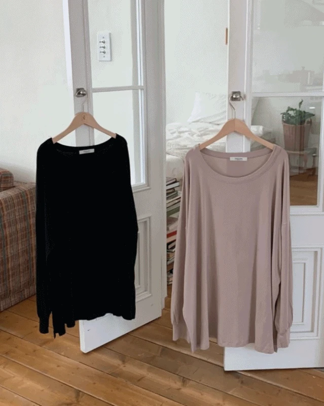 🏷MADE🚚빠른배송✨햇빛차단/여리 루즈핏 티