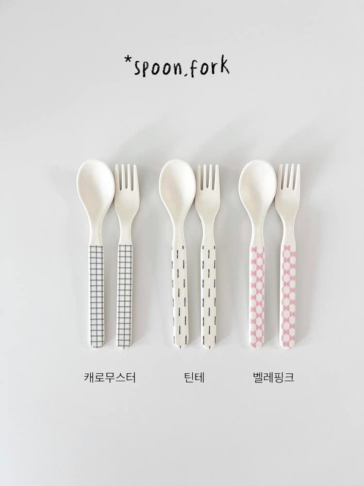 로사플라츠 • 밤부 스푼포크세트 캠핑 커트러리