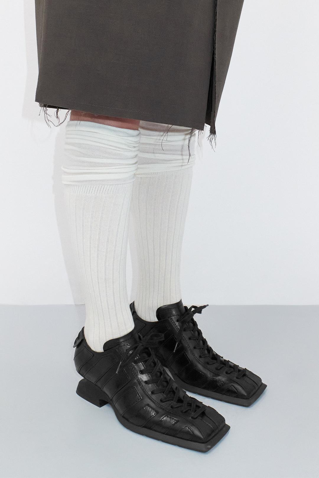Goldie Black Wedge Sneakers