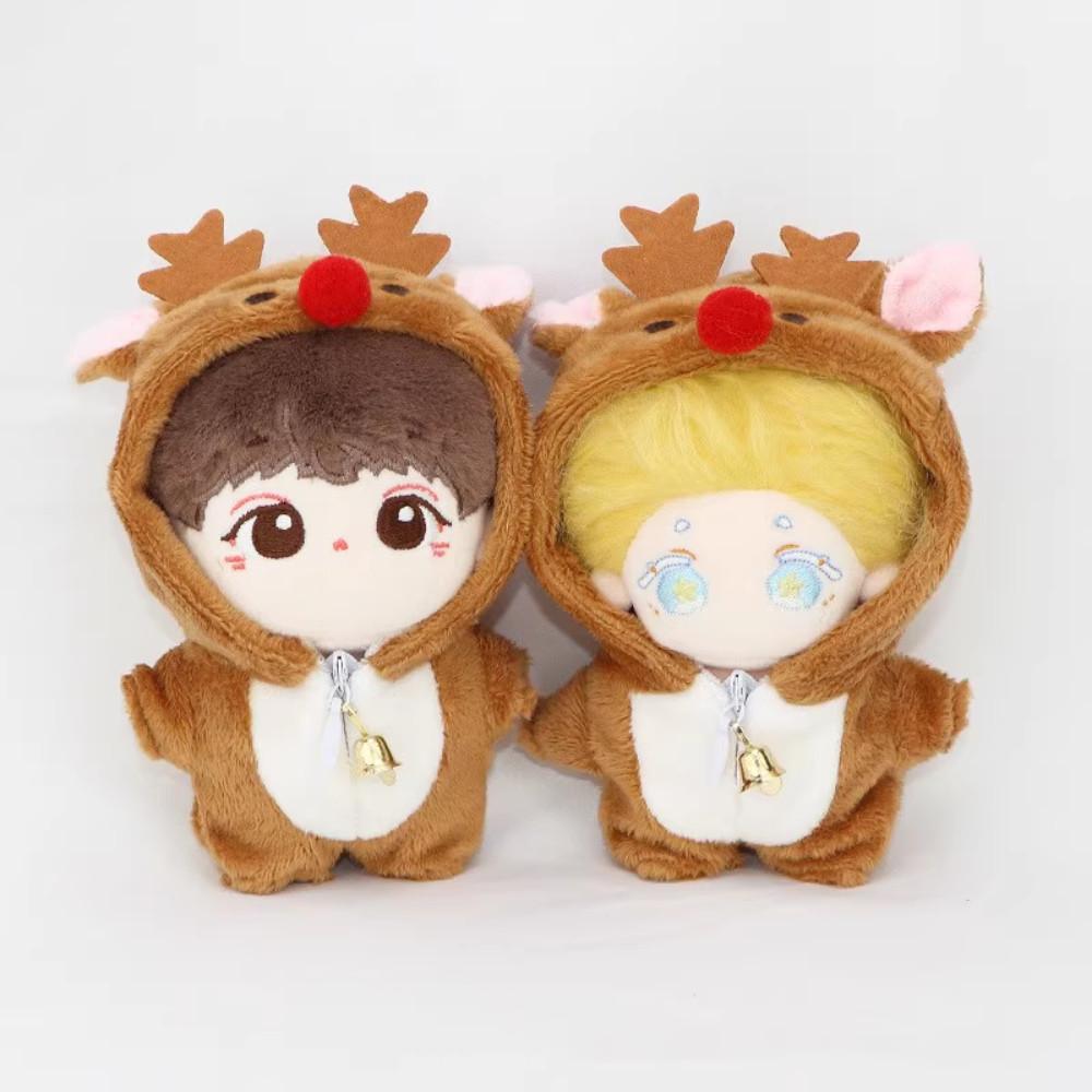 10cm 인형옷 루돌프 코스튬 아이돌 솜 인형 옷