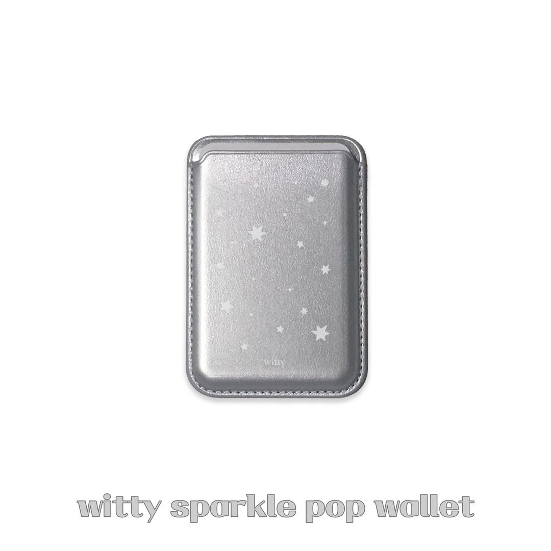 [위티] sparkle pop mac safe card wallet